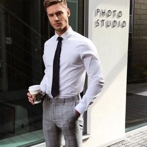 ▪️PAUL & JOE▪️White Button Down Long Sleeve Shirt